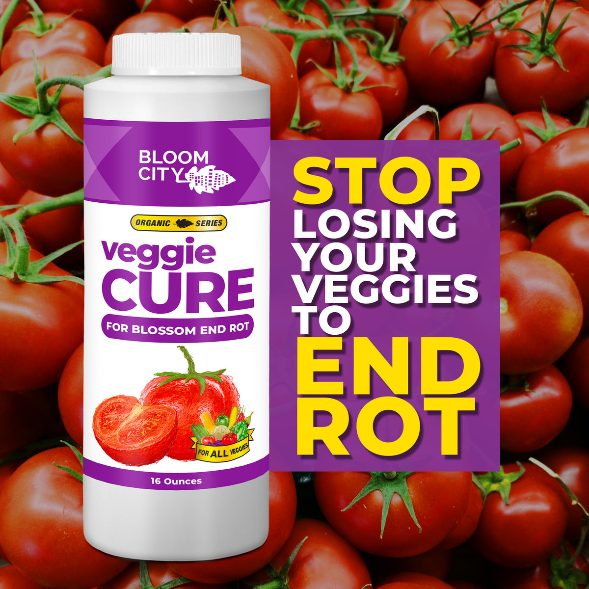 Organic Veggie Cure | Stop Blossom End Rot