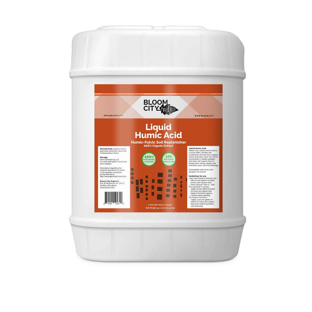 Liquid Humic Soil Replenisher | Organic